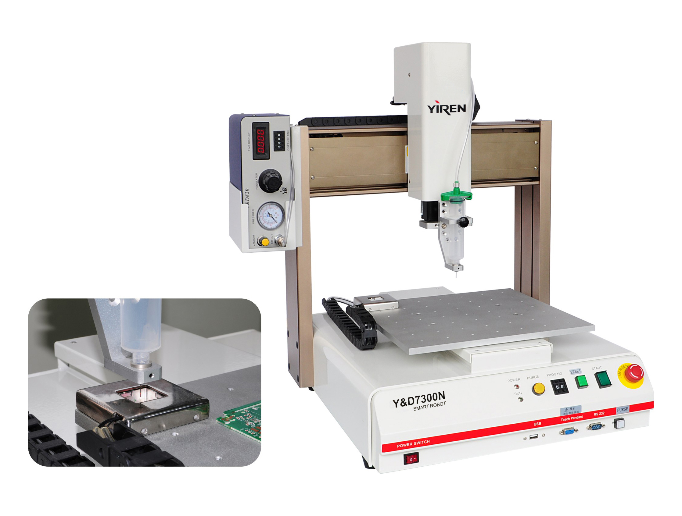 Y&D7300N Automatic calibration needle dispensing ma